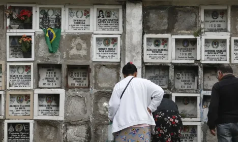 São Paulo (SP), 02/11/2023 - Movimento em Dia de Finados no Cemitério São Luiz, em São Paulo.  Foto: Paulo Pinto/Agência Brasil