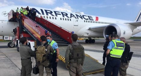 Aeroportos na França são esvaziados. Foto. Divulgação