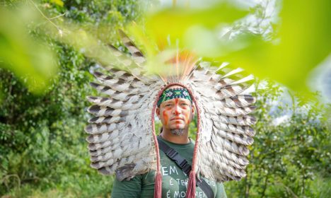 Líder pataxó hã-hã-hãe que pretendia intensificar resistência é assassinado em Brumadinho. Foto: Célia Xakriabá/X