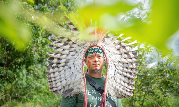 Líder pataxó hã-hã-hãe que pretendia intensificar resistência é assassinado em Brumadinho. Foto: Célia Xakriabá/X