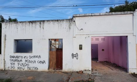 Iminente colapso de uma mina de exploração de sal-gema da Braskem, provoca afundamento do solo que já condenou milhares de casas em bairros de Maceió. Foto: UFAL