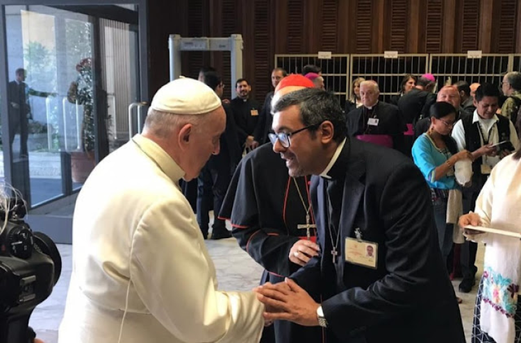 Papa Francisco nomeia Raimundo Vanthuy Neto como bispo no Amazonas. Foto: Reprodução.