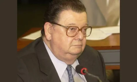 Brasília (DF) 12/08/2024 - Morre, aos 96 anos, o ex-ministro Delfim Netto
Economista deixa filha e neto. Ele morreu em São Paulo.
Foto: Salu Parente/Camara dos Deputados