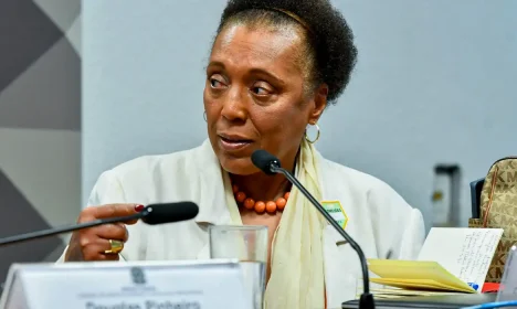 Brasília (DF) 23/12/2023 – Nova ministra do Tribunal Superior Eleitoral (TSE), Vera Lúcia.
Foto: Agência Senado
