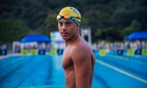 Júlio Cesar Gomes Santana, nadador, jubs