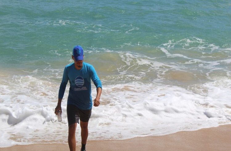 Praias do RN tem trechos impróprios para banho, aponta boletim da balneabilidade. Foto: DANNY NUNES.