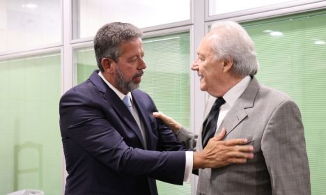 Brasília (DF), 06.02.2024 - Presidente da Câmara dos Deputados, Arthur Lira se reúne com o Ministro da Justiça e Segurança Pública do Brasil, Ricardo Lewandowski. Foto: Marina Ramos/Câmara dos Deputados