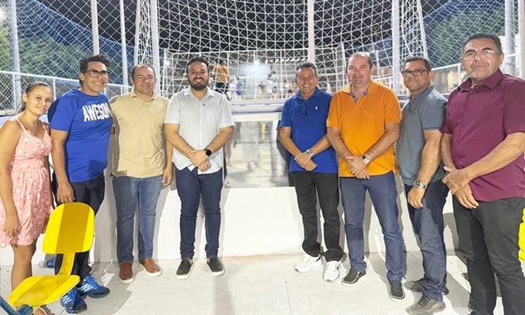 Inauguração da Areninha de Laginhas