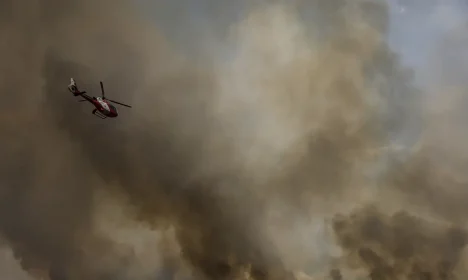 Brasília (DF), 16/09/2024 - Grandes focos de incêndio atingem áreas do Parque Nacional de Brasília. Foto: Marcelo Camargo/Agência Brasil