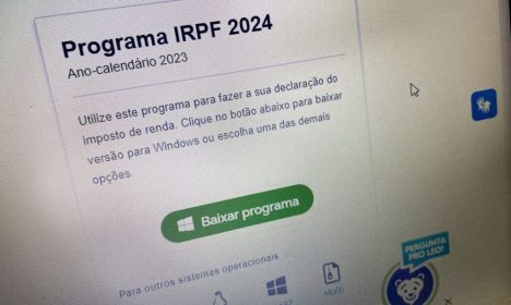 Brasília (DF), 12.03.2024 - IMPOSTO DE RENDA 2024 - Receita Federal libera para download o Programa do Imposto de Renda 2024. Foto: Juca Varella/Agência Brasil