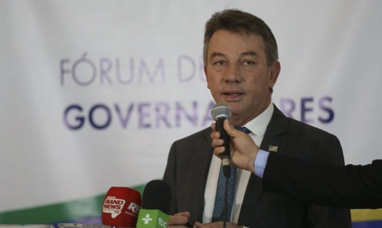 O governador de Roraima,Antonio Denarium, participa do 6º Fórum Nacional de Governadores, para discutir a reforma da Previdência e tributária