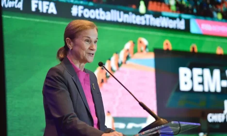 Jill Ellis - diretora da Fifa - encontro RJ outubro 2025