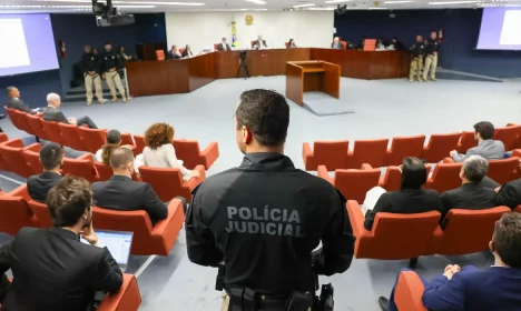 Brasilia 18/11/2025
Julgamento da Ação Penal 2696 - Núcleo 3
Foto: Gustavo Moreno/STF