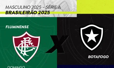 Brasília (DF), 27/09/2025 – Duelo entre Fluminense e Botafogo pela Série A do Brasileirão tem transmissão da Nacional.
Arte EBC