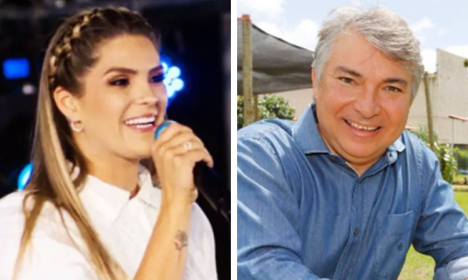 Larissa Almeida e Acácio Brito