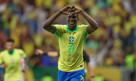 Luiz Henrique - Brasil x Peru - pelas Eliminatórias Sul-Americanas no estádio Mané Garrincha, em 15/10