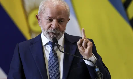 Brasília (DF), 04/03/2026 - O presidente Luiz Inácio Lula da Silva participa da cerimônia de abertura da 39ª Conferência Regional da Organização das Nações Unidas para a Alimentação e a Agricultura (FAO) para a América Latina e o Caribe (LARC39), no Palácio Itamaraty. Foto: Marcelo Camargo/Agência Brasil