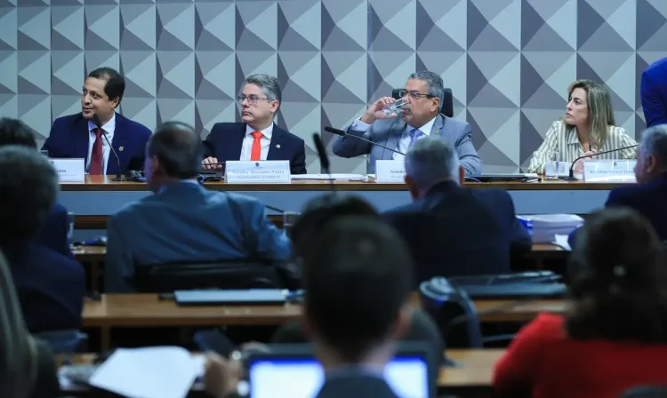 Brasília (DF) 26/11/2024   CPI do Senado que investiga as apostas online (CPI das Bets) durante depoimento de Paulo Gustavo Gondim Borba Correia de Sousa, da Polícia Civil de Pernambuco.  Foto Lula Marques/ Agência Brasil