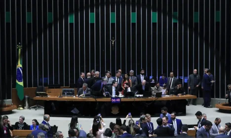 Brasília (DF), 08/04//2025  -Câmara dos Deputados durante sessão plenária para apreciar e votar o projetos de leis. Foto: Lula Marques/Agência Brasil