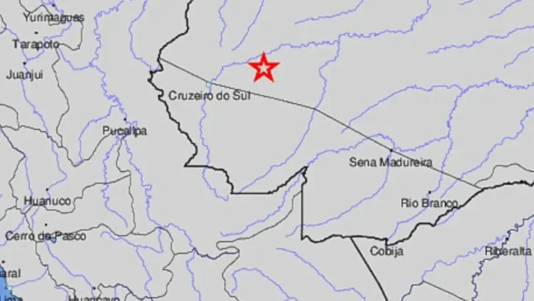 Tremor foi sentido no Norte. Foto: Reprodução