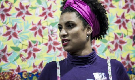 Rio de Janeiro (RJ) – Presos novos suspeitos de participarem no assassinato da parlamentar Marielle Franco. Foto: Marcelo Freixo/Wikimedia Commons