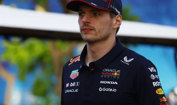 Max Verstappen durante Grande Prêmio da Arábia Saudita de Fórmula 1
17/04/2025 REUTERS/Rula Rouhana