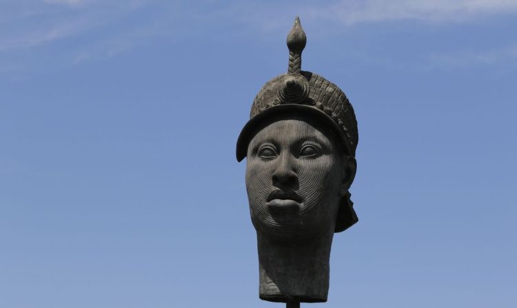 Celebração do Dia da Consciência Negra no monumento a Zumbi dos Palmares.