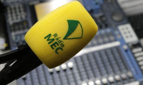 Equipamentos da Rádio MEC nos estúdios da Empresa Brasil de Comunicação - EBC, no Rio de Janeiro