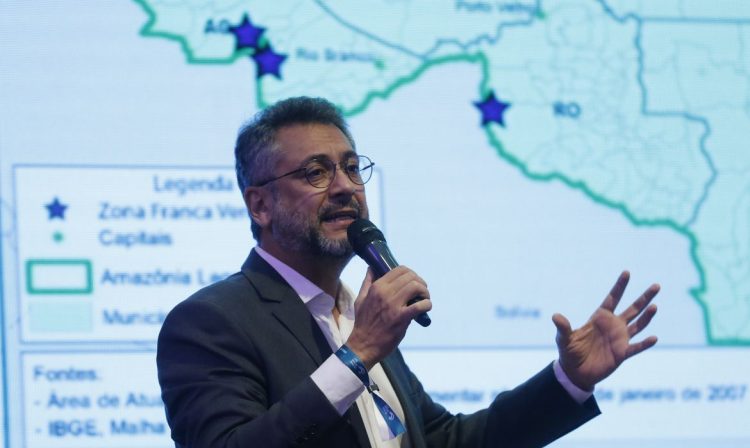 Rio de Janeiro (RJ) 08/06/2024 – O governador do Amapá, Clécio Luis Vilhena Vieira, participa da Oceans20 Dialogues no Global Ocean Day, no Museu do Amanhã. Foto: Fernando Frazão/Agência Brasil