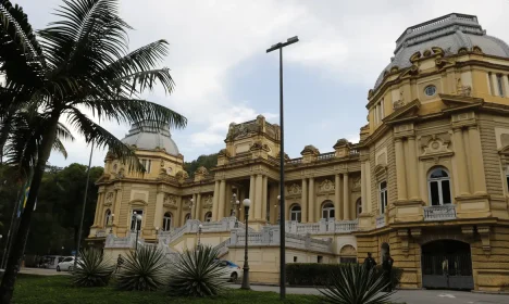 O Palácio Guanabara, em Laranjeiras, sede do Governo do Estado do Rio de Janeiro.
