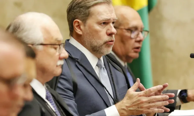 Brasília (DF), 05/12/2024 - O ministro Dias Toffoli durante sessão do STF. Foto: Bruno Peres/Agência Brasil