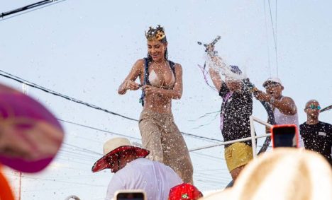 Michele Andrade no Carnaval de Caicó