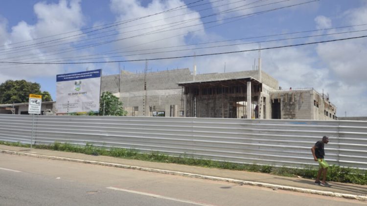 Sede do IERN em Natal atualmente está com 70% das obras concluídas. Foto: José Aldenir/Agora RN