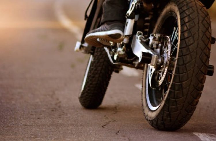 Imagem de uma motocicleta