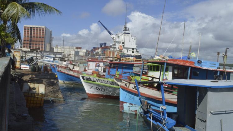 Embarcações no Porto de Natal / Foto: José Aldenir