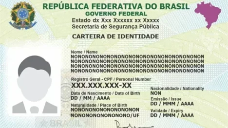 Nova carteira de identidade não terá mais campos 'sexo' e 'nome social'