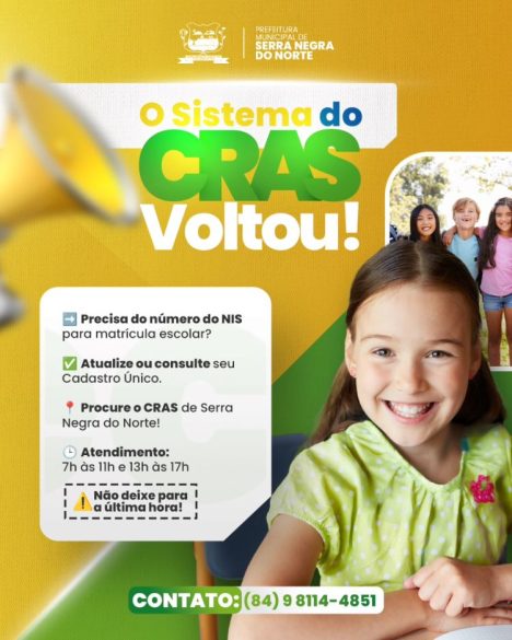 O CRAS SERRA NEGRA 222