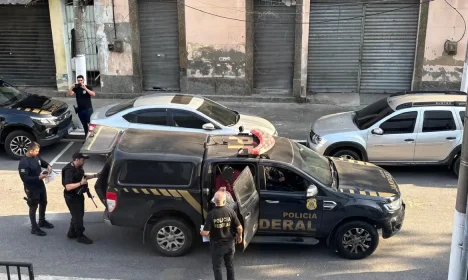 Rio de Janeiro (RJ), 21/08/2025 - PF prende 14 pessoas de quadrilha que criou 330 empresas de fachada.
Foto: Polícia Federal/Divulgação