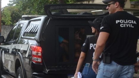 Polícia Civil durante a Operação Sentinela / Foto: José Aldenir - Agora RN