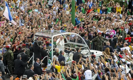 Rio de Janeiro (RJ) 21/04/2025 - Foto de arquivo - Rio de Janeiro - Papa Francisco reza missa de encerrqamento da Jornada Mundial da Juventude na praia de Copacabana.
Foto: Tânia Rêgo/Agência Brasil