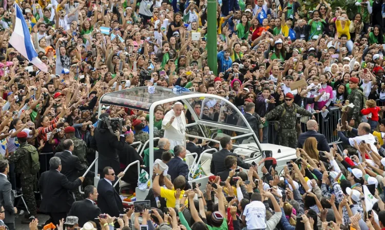 Rio de Janeiro (RJ) 21/04/2025 - Foto de arquivo - Rio de Janeiro - Papa Francisco reza missa de encerrqamento da Jornada Mundial da Juventude na praia de Copacabana.
Foto: Tânia Rêgo/Agência Brasil