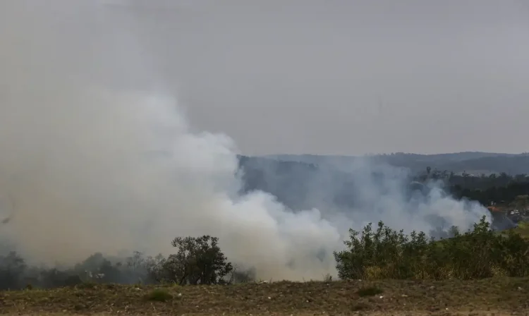 São Paulo (SP) 24/08/2024 - Foco de incêndio próximo a rodovia presidente Castelo Branco, o governo de São Paulo cria gabinete de crise para combate a incêndios
Estradas são interditadas e 30 municípios estão em alerta máximo
Foto: Paulo Pinto/Agência Brasil