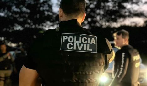 Policiais civis realizaram operação para prender o homem