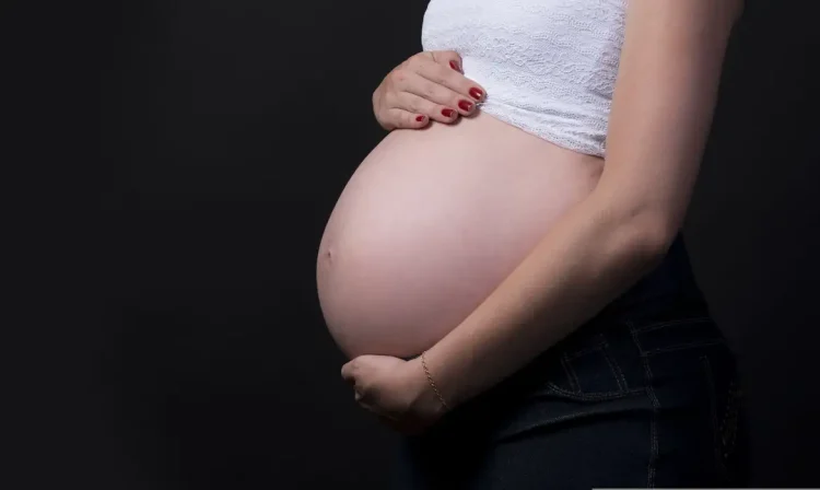 Foto de gestante - Mulher em gestação. Foto: Fotorech/Pixabay