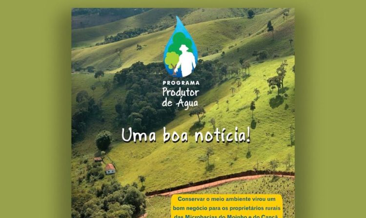 O programa Prdutor de Água chega à sua região! O proprietário rutal que adotar boas práticas poderá receber pagamento pelos Serviços Ambientais prestados pela sua propriedade.  Foto: Scott Warren/Programa Produtor de Água