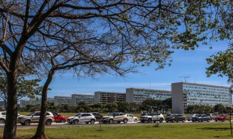 Brasília - 22.05.2023 - Foto Esplanada dos Ministérios, em Brasília. Foto: Antônio Cruz/ Agência Brasil