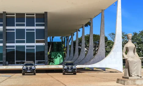 Brasília - 22.05.2023 - Foto da Fachada do Supremo Tribunal Federal, em Brasília. Foto: Antônio Cruz/ Agência Brasil/Arquivo