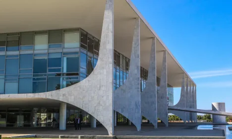 Brasília - 22.05.2023 - Foto da Fachada do Palácio do Planalto em Brasília. Foto: Antônio Cruz/ Agência Brasil