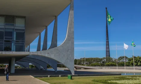 Brasília - 22.05.2023 - Foto da Fachada do Palácio do Planalto em Brasília. Foto: Antônio Cruz/ Agência Brasil