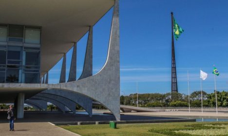 Brasília - 22.05.2023 - Foto da Fachada do Palácio do Planalto em Brasília. Foto: Antônio Cruz/ Agência Brasil